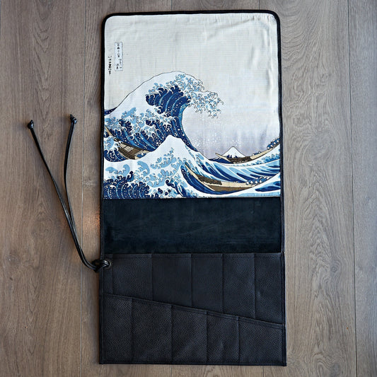 Hardt Asphyx Leather Hokusai Large Knife Bag