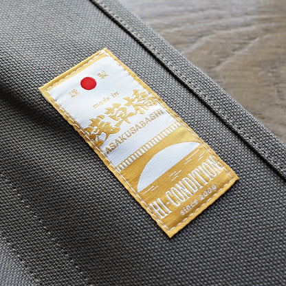 Hi-Condition Hanpu Canvas 6 Pockets Knife Roll Dark Gray