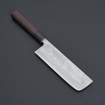 Hitohira GR Blue #2 Damascus Nakiri 150mm