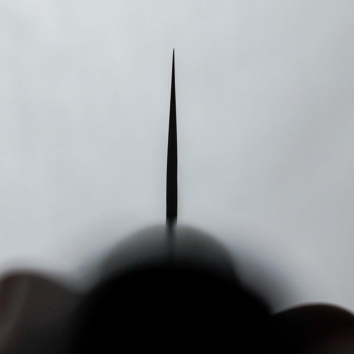 Hitohira Imojiya Blue #2 Nashiji Tsuchime Nakiri 165mm Pakka Handle