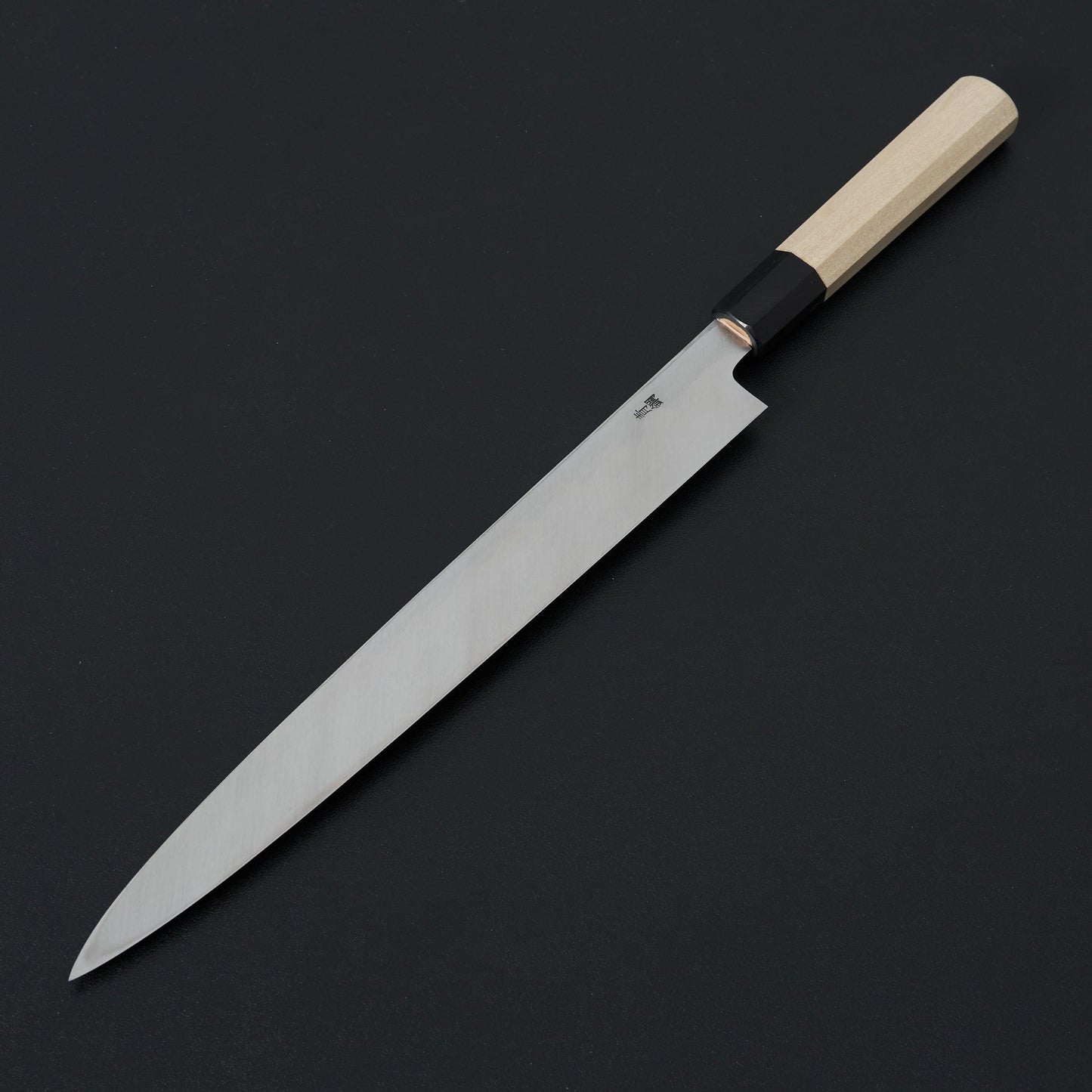 Hitohira Kikuchiyo Manzo Blue #2 Yanagiba 300mm Ho Wood Handle