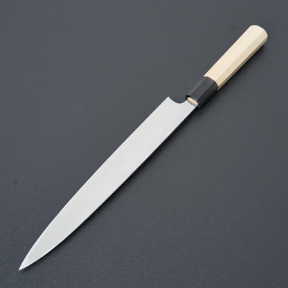 Hitohira Kikuchiyo Manzo White #3 Left-Handed Yanagiba 240mm Ho Wood