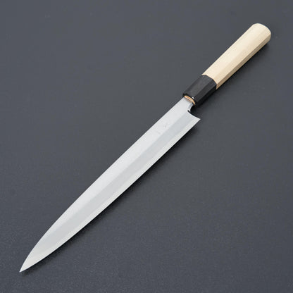 Hitohira Kikuchiyo Manzo White #3 Left-Handed Yanagiba 240mm Ho Wood