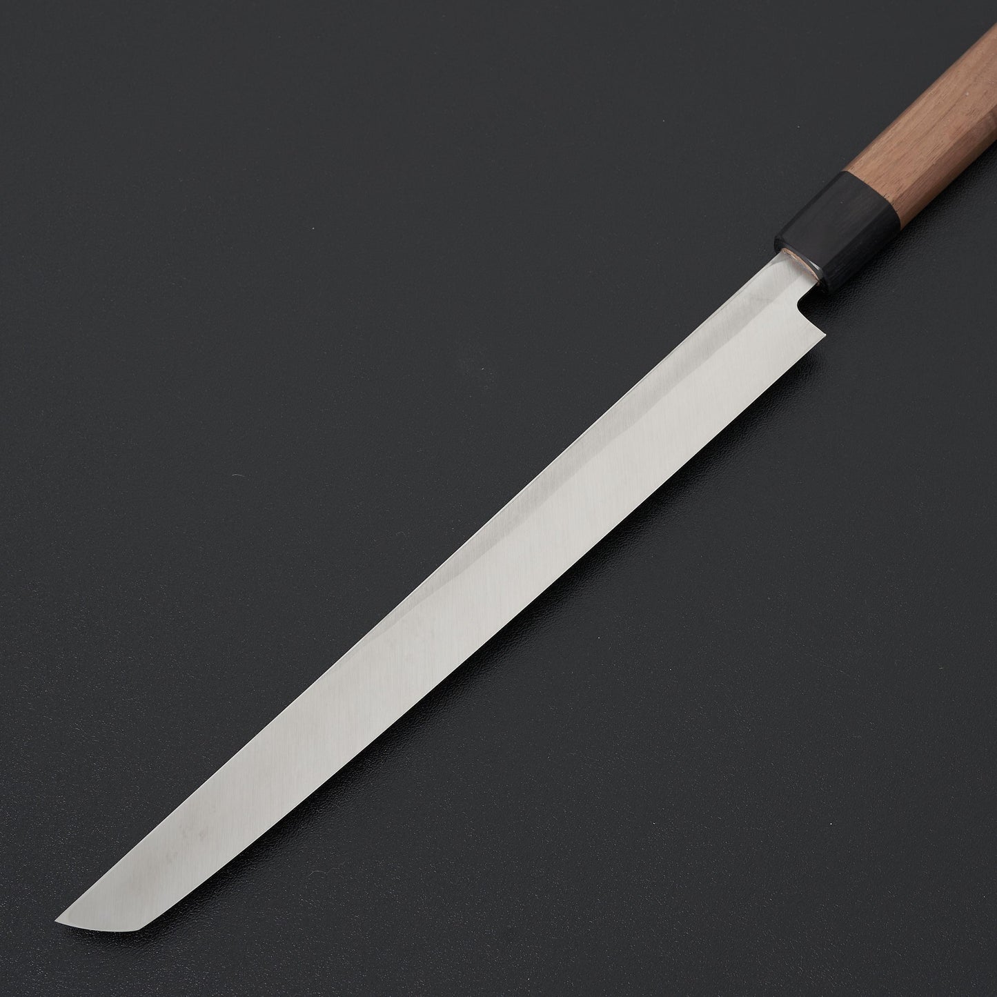 Hitohira Kikuchiyo Manzo White #3 Sakimaru Takobiki 270mm Walnut Handle (Saya)