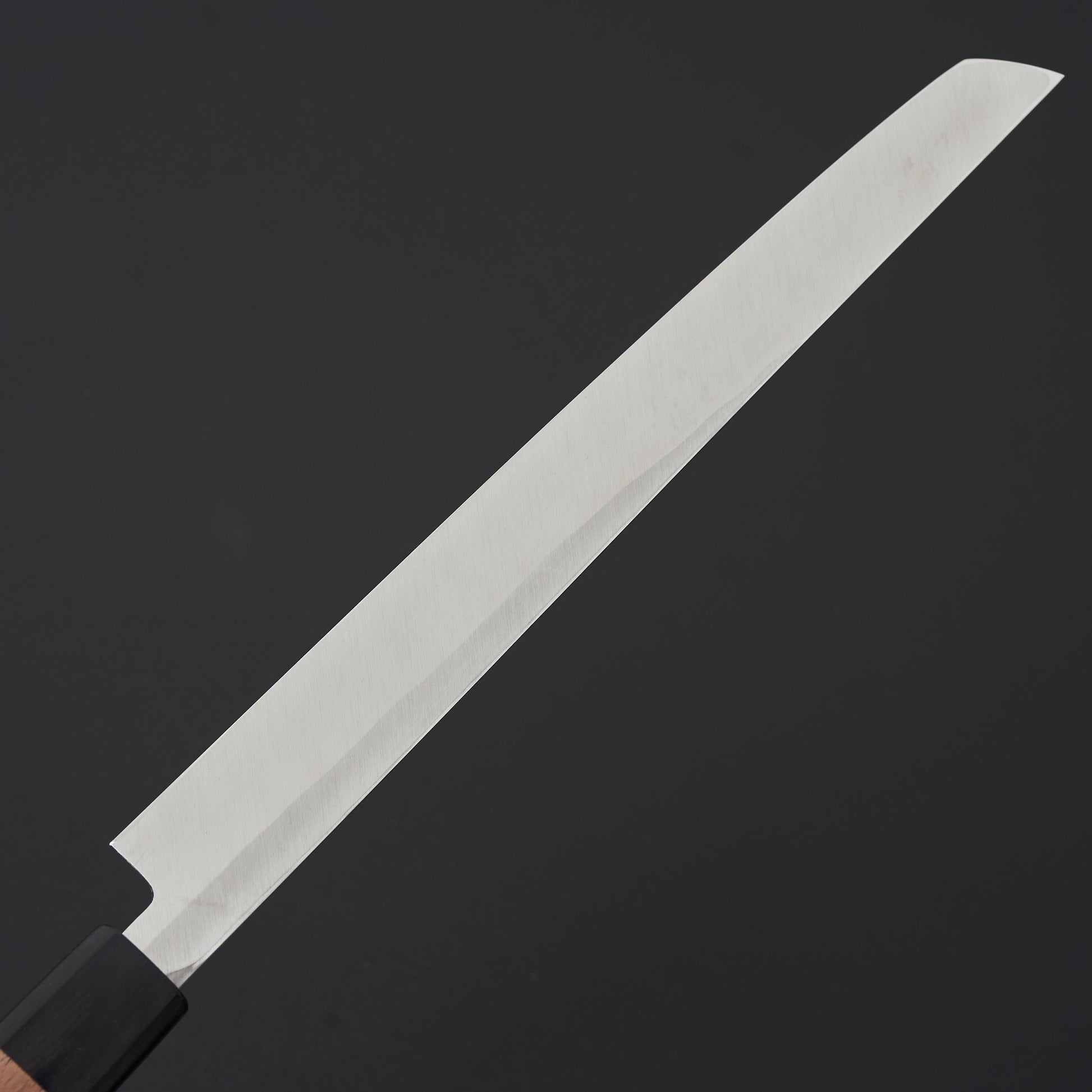 Hitohira Kikuchiyo Manzo White #3 Sakimaru Takobiki 270mm Walnut Handle (Saya)