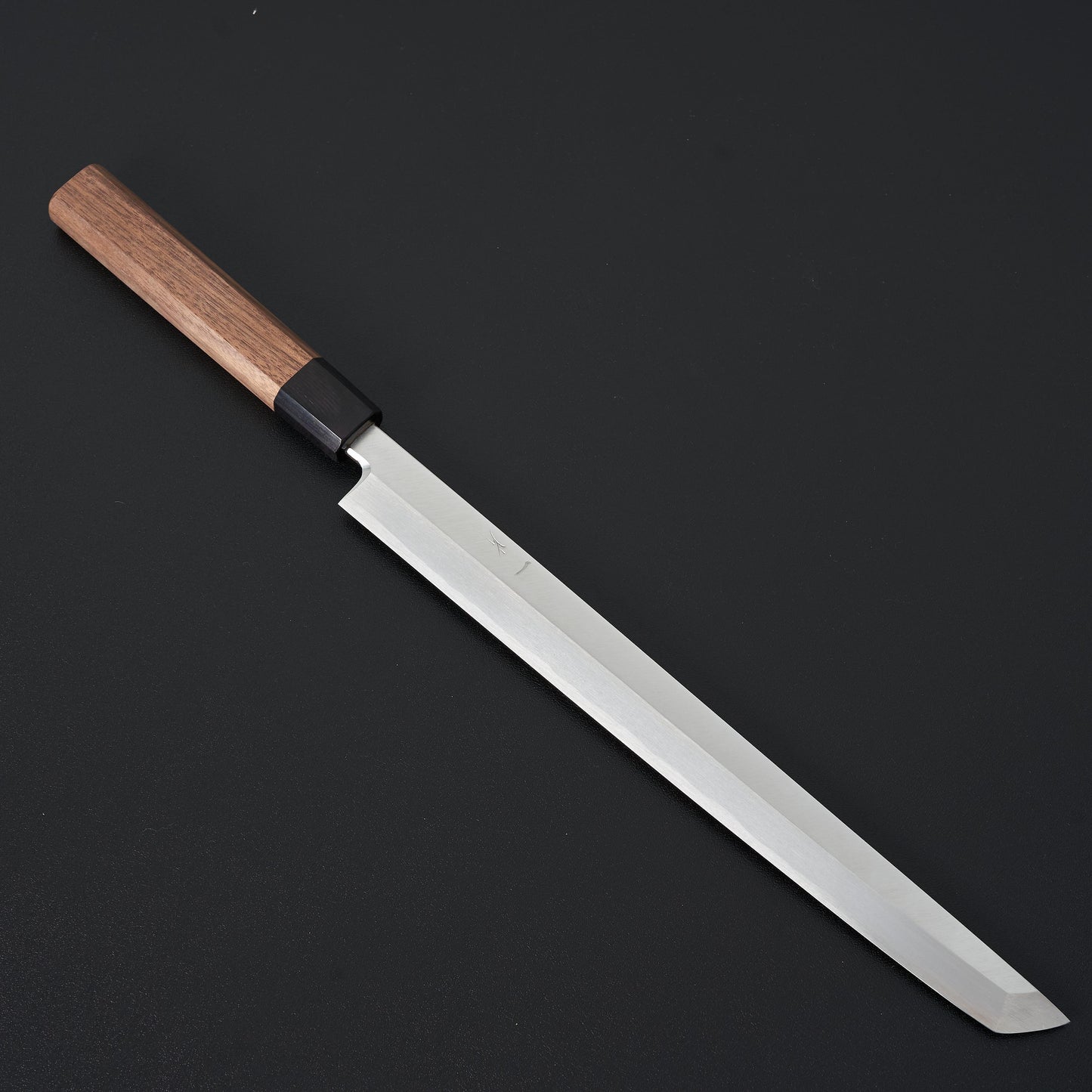 Hitohira Kikuchiyo Manzo White #3 Sakimaru Takobiki 300mm Walnut Handle (Saya)