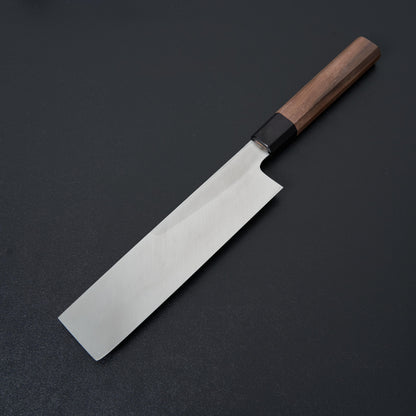 Hitohira Kikuchiyo Manzo White #3 Usuba 195mm Walnut Handle