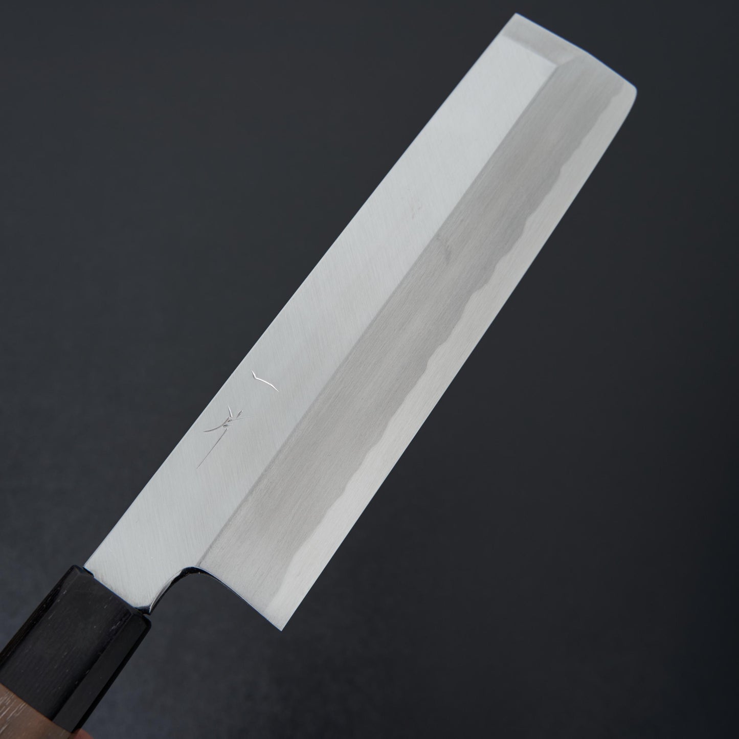 Hitohira Kikuchiyo Manzo White #3 Usuba 195mm Walnut Handle