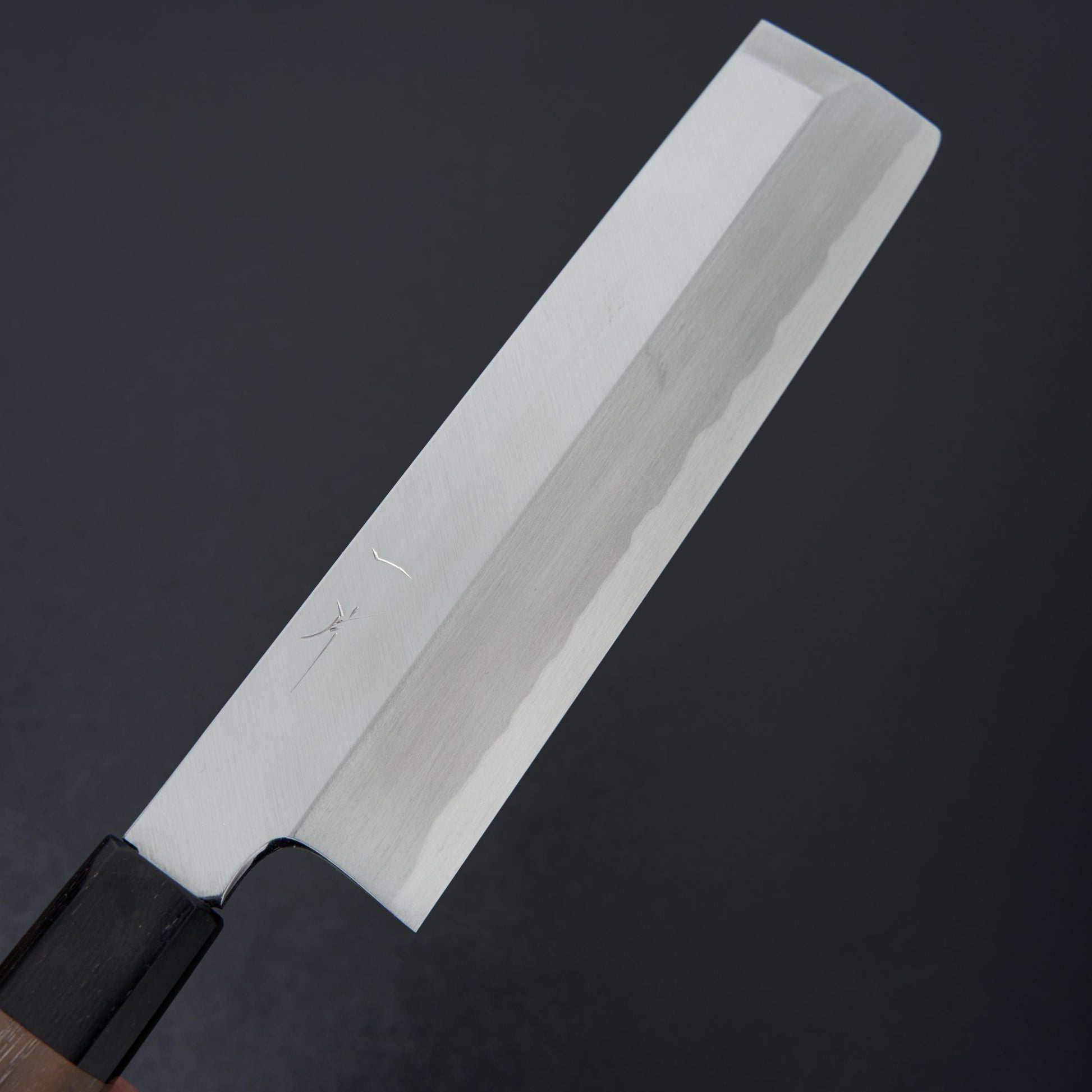 Hitohira Kikuchiyo Manzo White #3 Usuba 195mm Walnut Handle