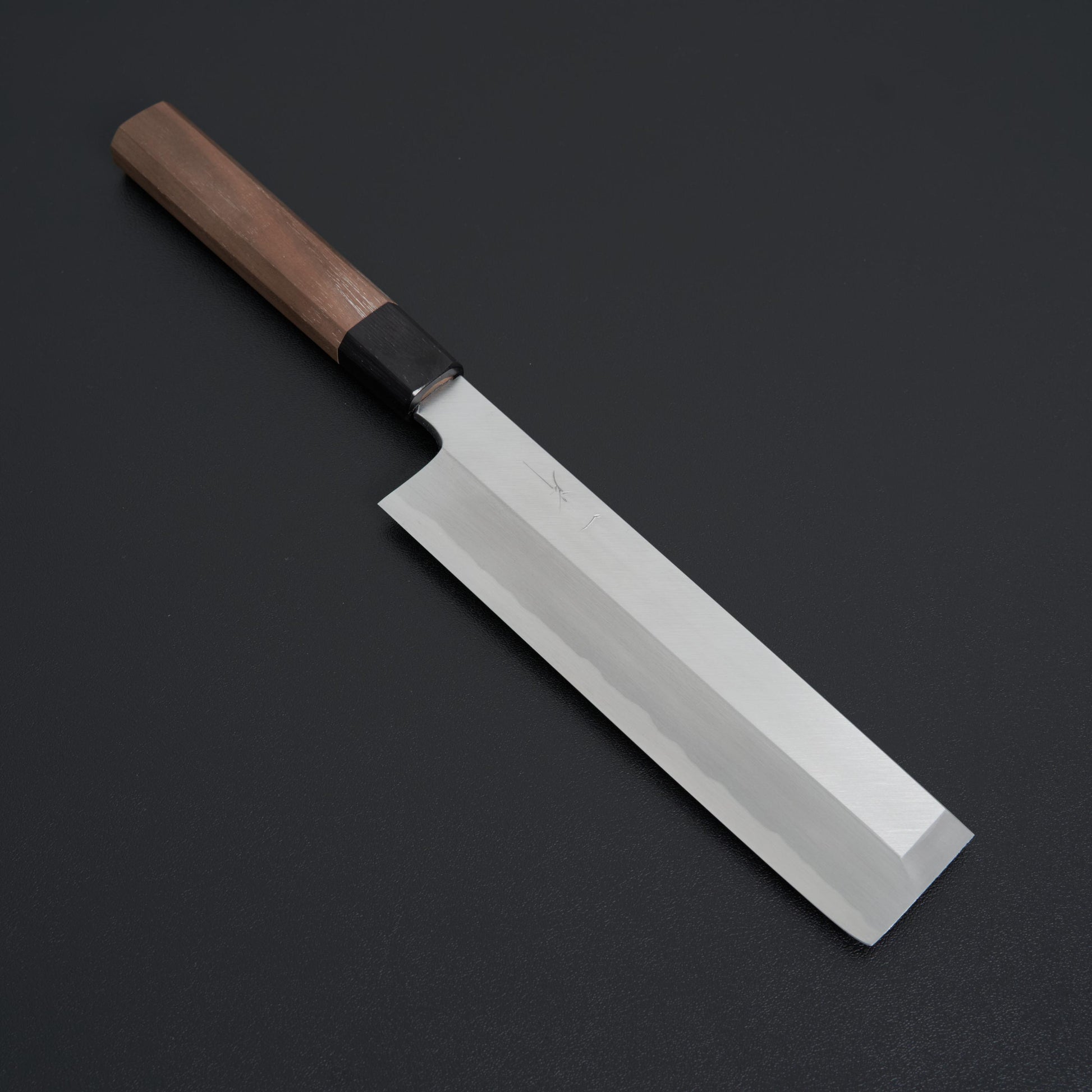 Hitohira Kikuchiyo Manzo White #3 Usuba 195mm Walnut Handle