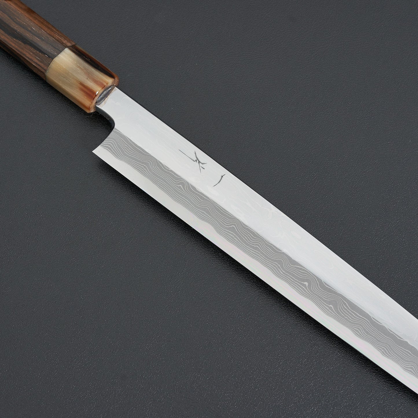 Hitohira Kikuchiyo Mosuke Enmon White #1 Yanagiba 300mm Ziricote Handle