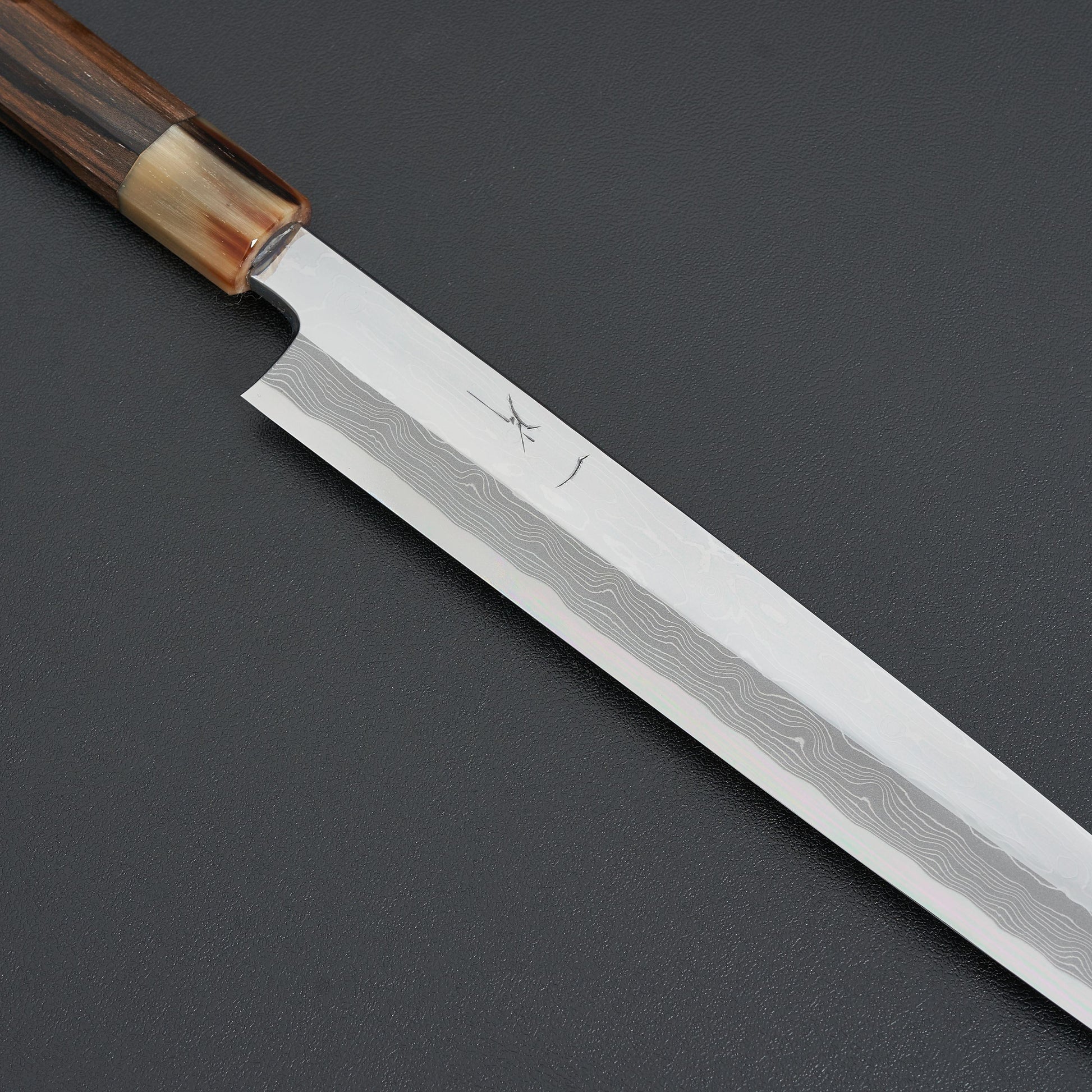 Hitohira Kikuchiyo Mosuke Enmon White #1 Yanagiba 300mm Ziricote Handle