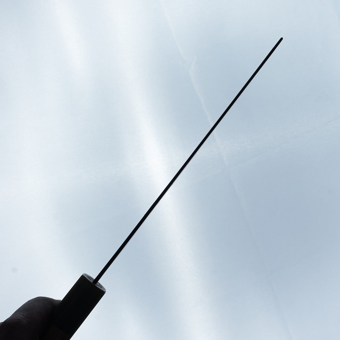 Hitohira Tanaka Kyuzo Blue #1 Kurouchi Nakiri 180mm Yakusugi Cedar Handle (Kaku)