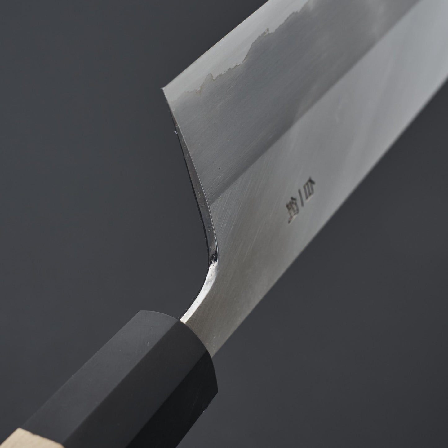 Hitohira Togashi White #1 Stainless Clad Nakiri 180mm Ho Wood Handle