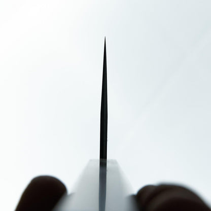 Hitohira Togashi White #1 Stainless Clad Nakiri 180mm Taihei Ebony Handle