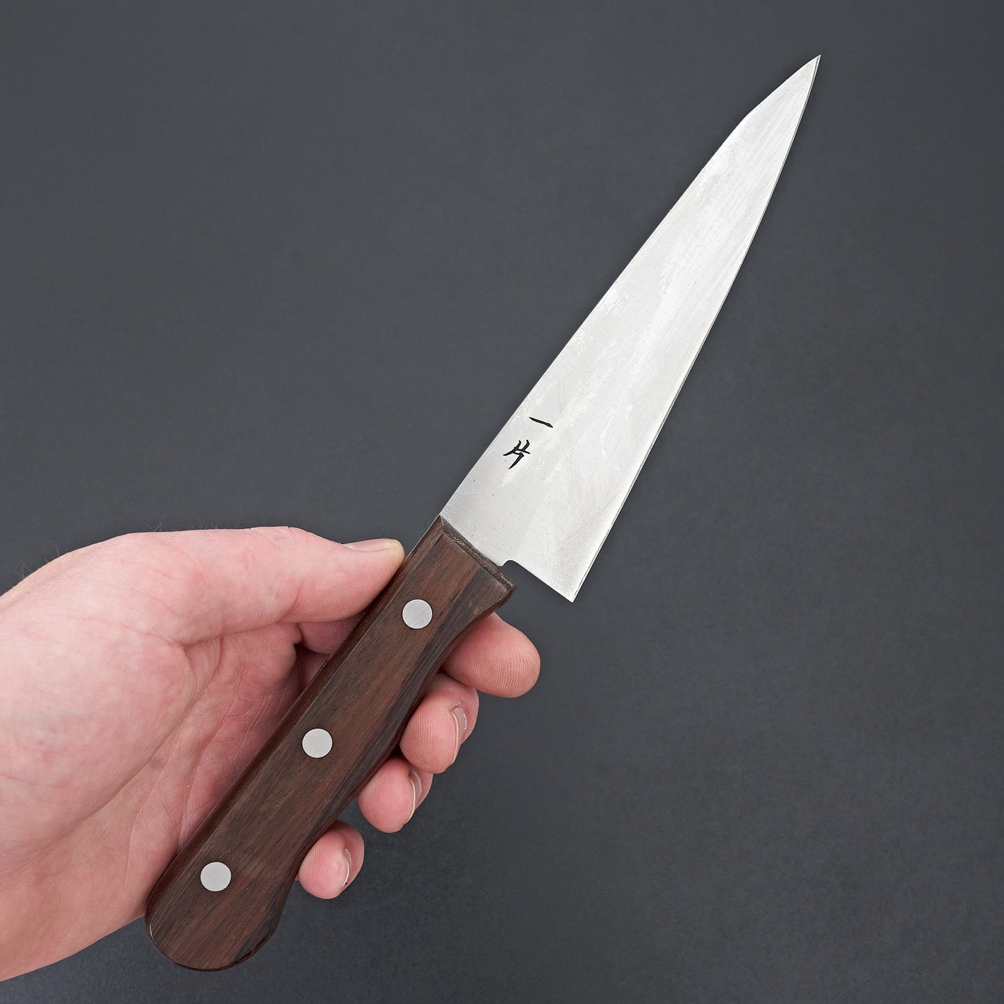 Hitohira Vintage SK Honesuki Kaku Ebony Handle (No Bolster/ Bigger Handle)