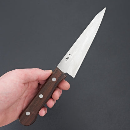 Hitohira Vintage SK Honesuki Kaku Ebony Handle (No Bolster/ Bigger Handle)