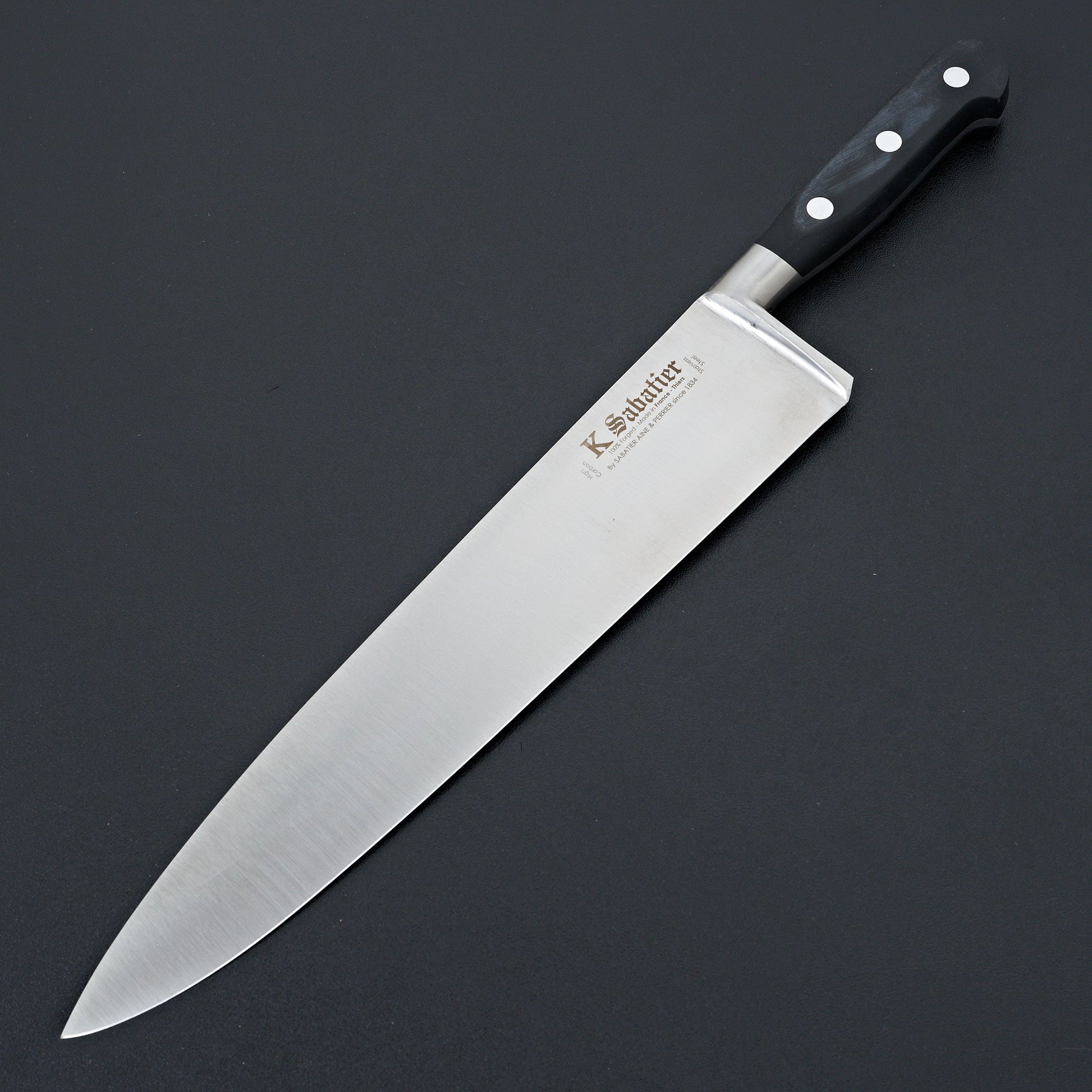 K Sabatier Authentique 12" Chef Knife Stainless