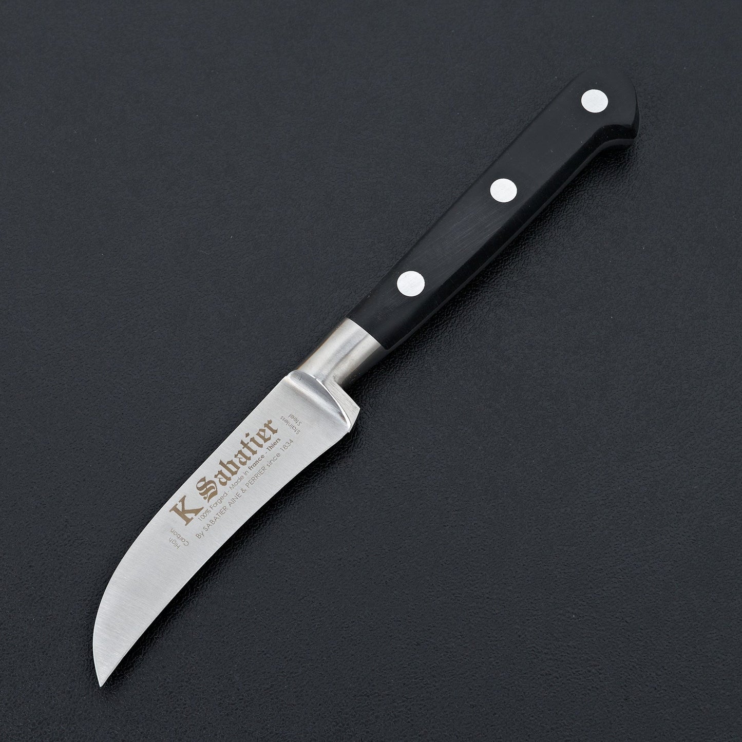 K Sabatier Authentique 4" Birds Beak Paring Knife Stainless