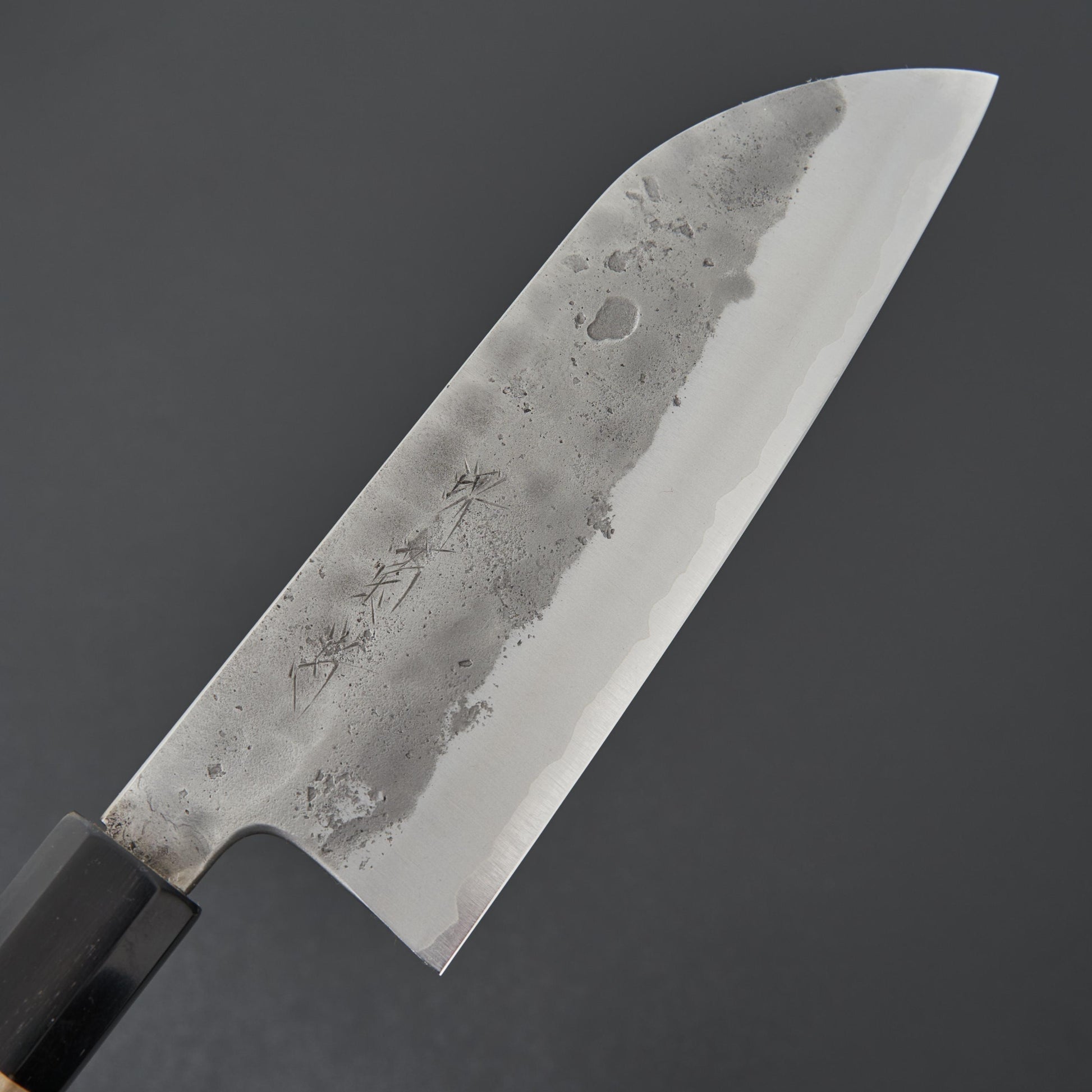 Kikumori Nashiji Blue #2 Santoku 165mm