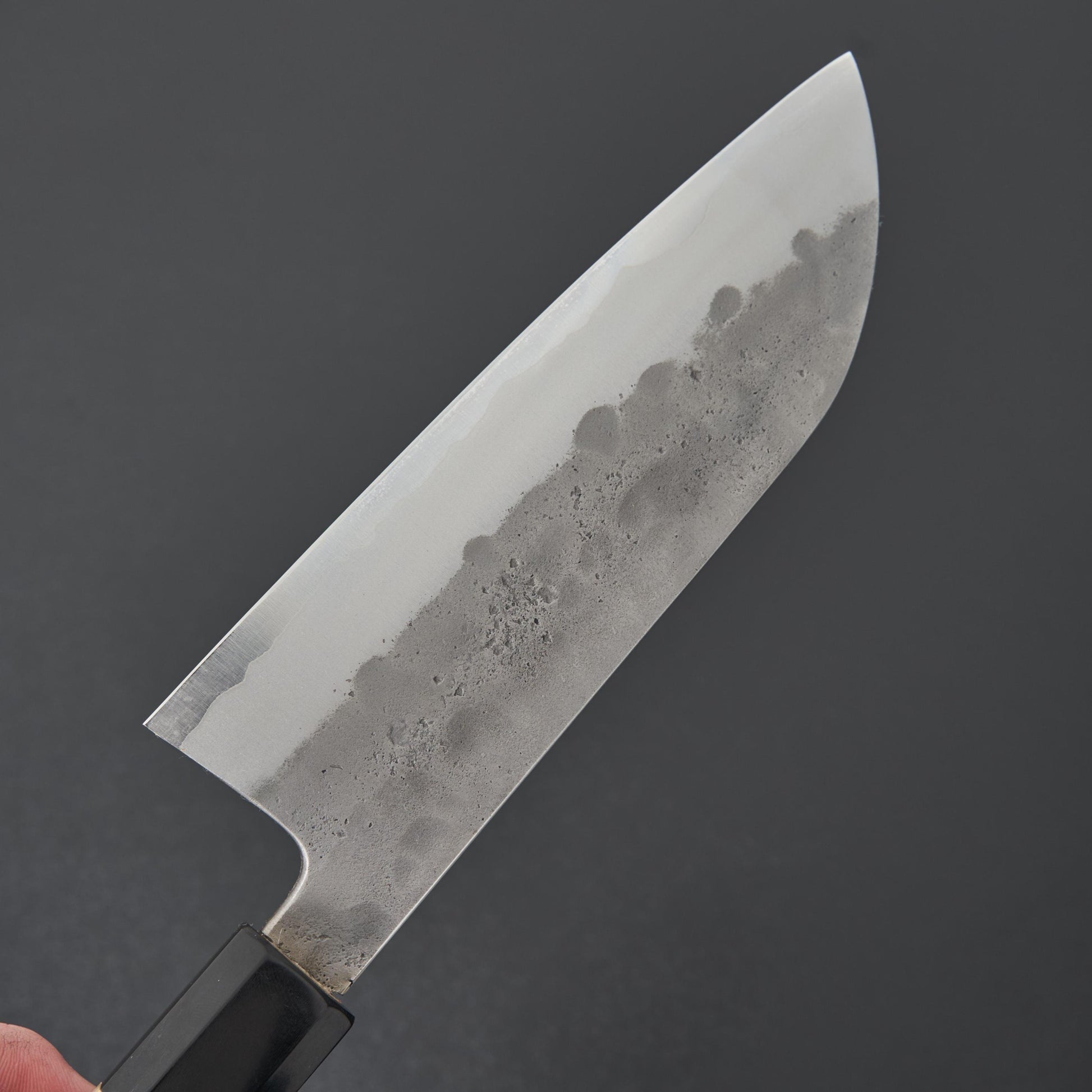 Kikumori Nashiji Blue #2 Santoku 165mm