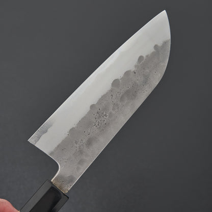 Kikumori Nashiji Blue #2 Santoku 165mm