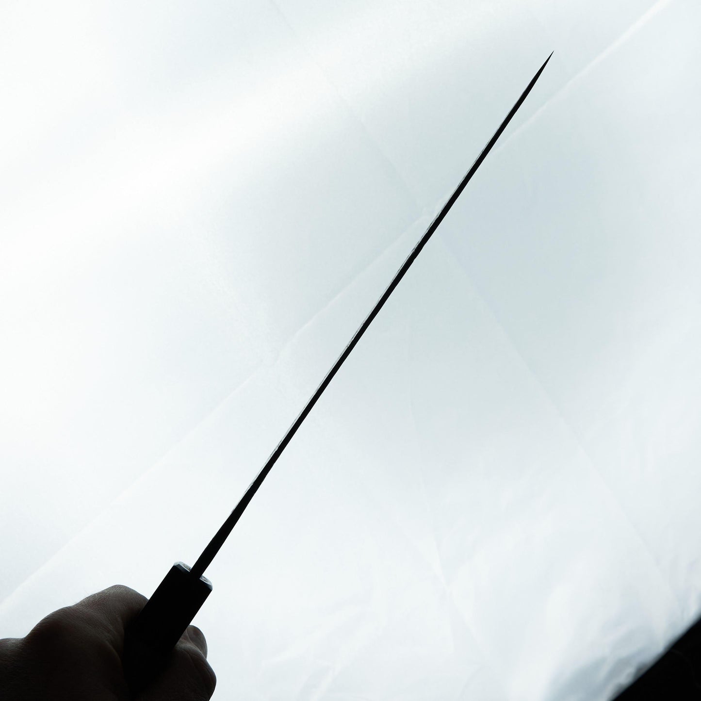 Manaka Hamono Kisuke Blue #2 Kurouchi Tsuchime Gyuto 240mm