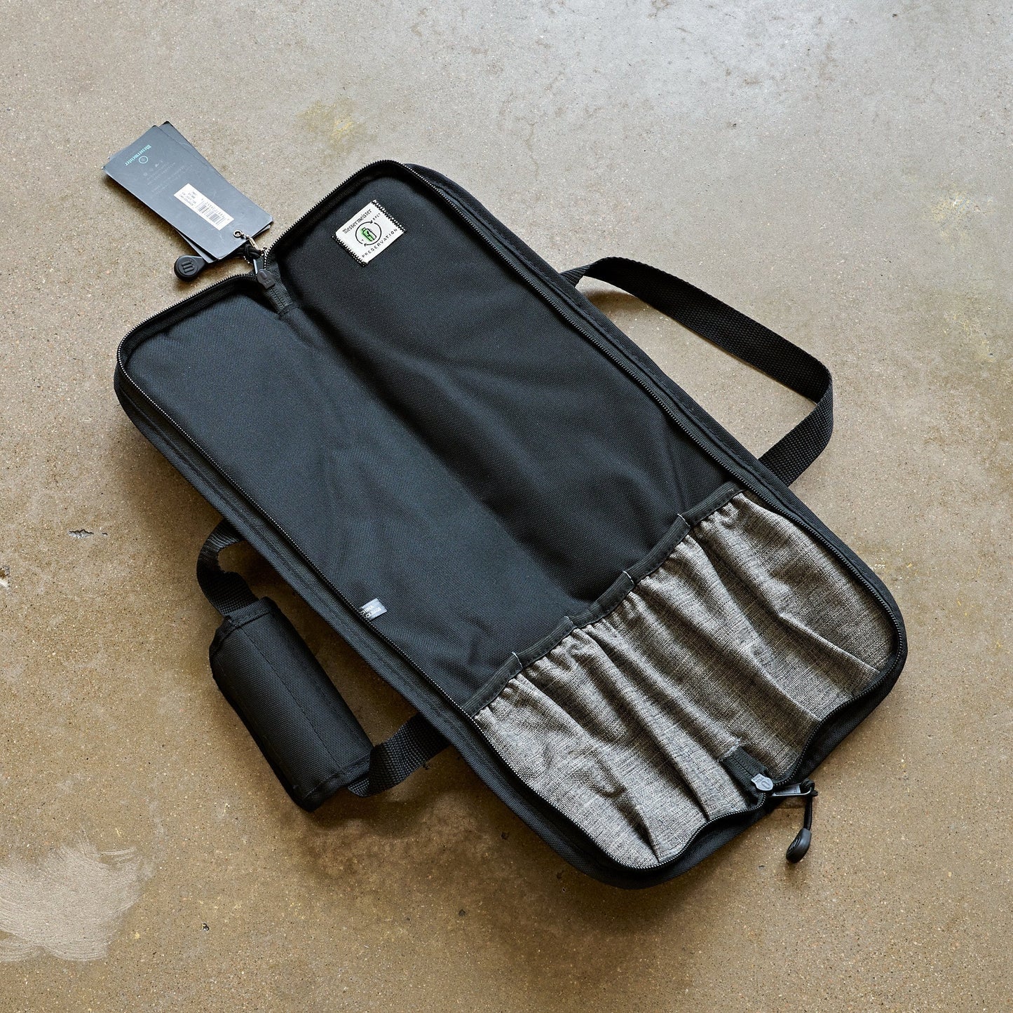 Messermeister 5 POCKET Black Preservation Knife Roll