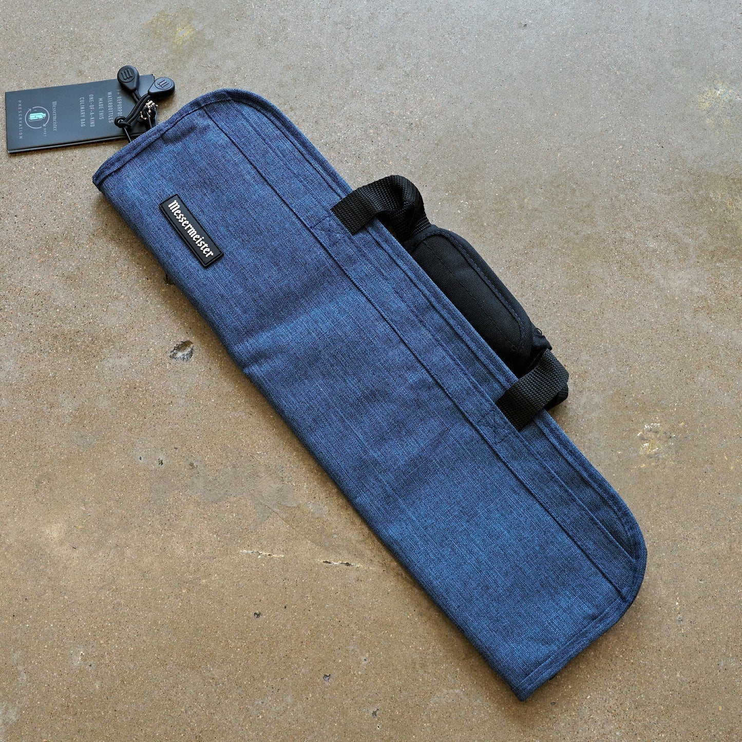 Messermeister 5 POCKET Heather Navy Preservation Knife Roll