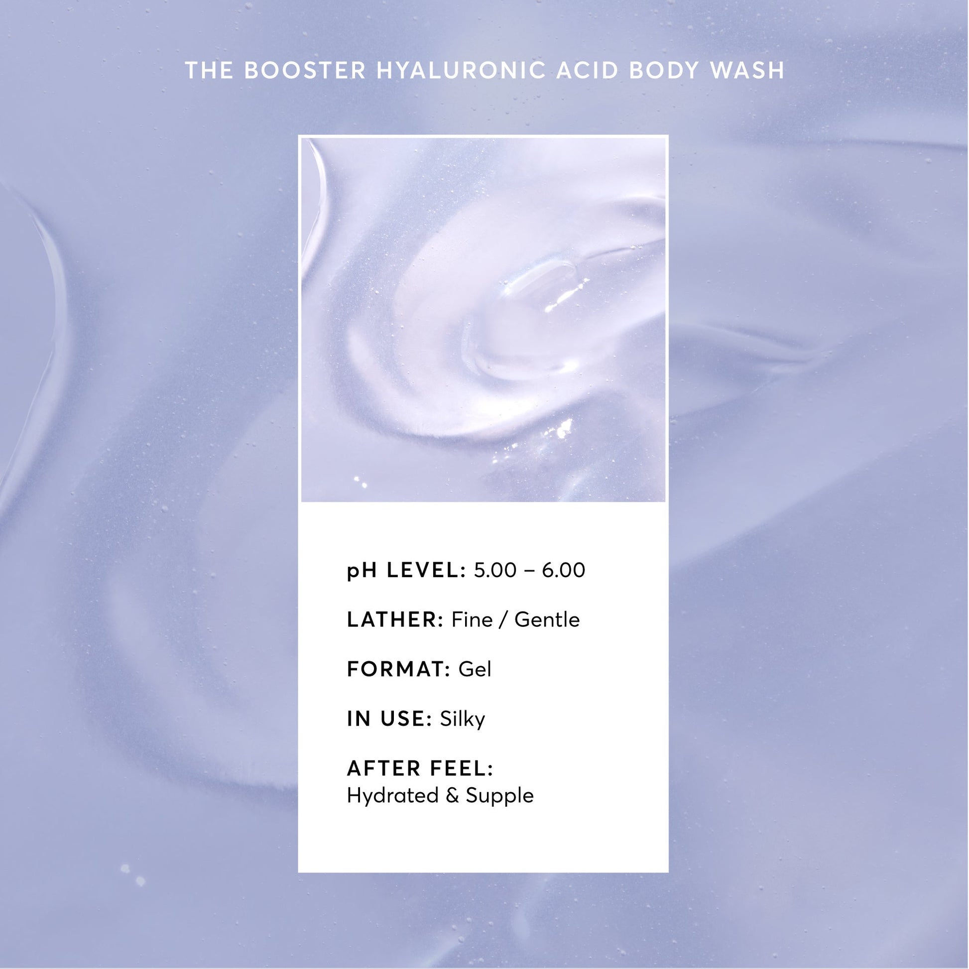 The Booster Hyaluronic Acid Body Wash