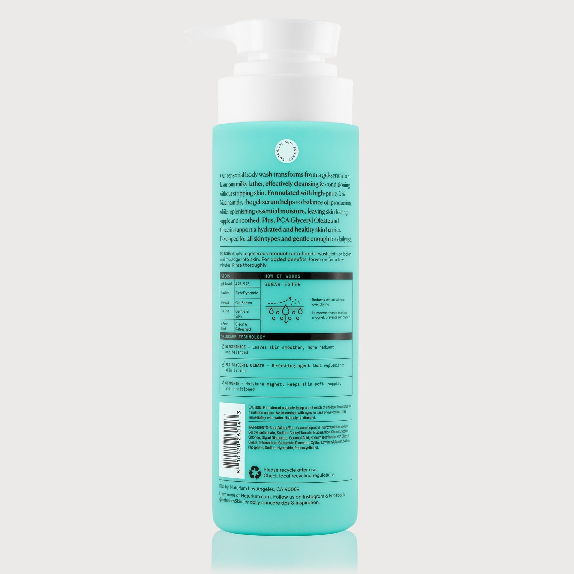 The Purifier Niacinamide Serum Body Wash