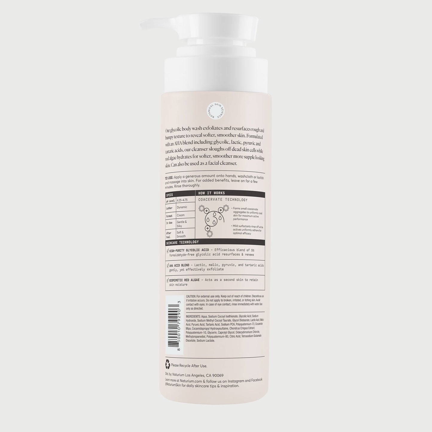 The Smoothing Body Bundle