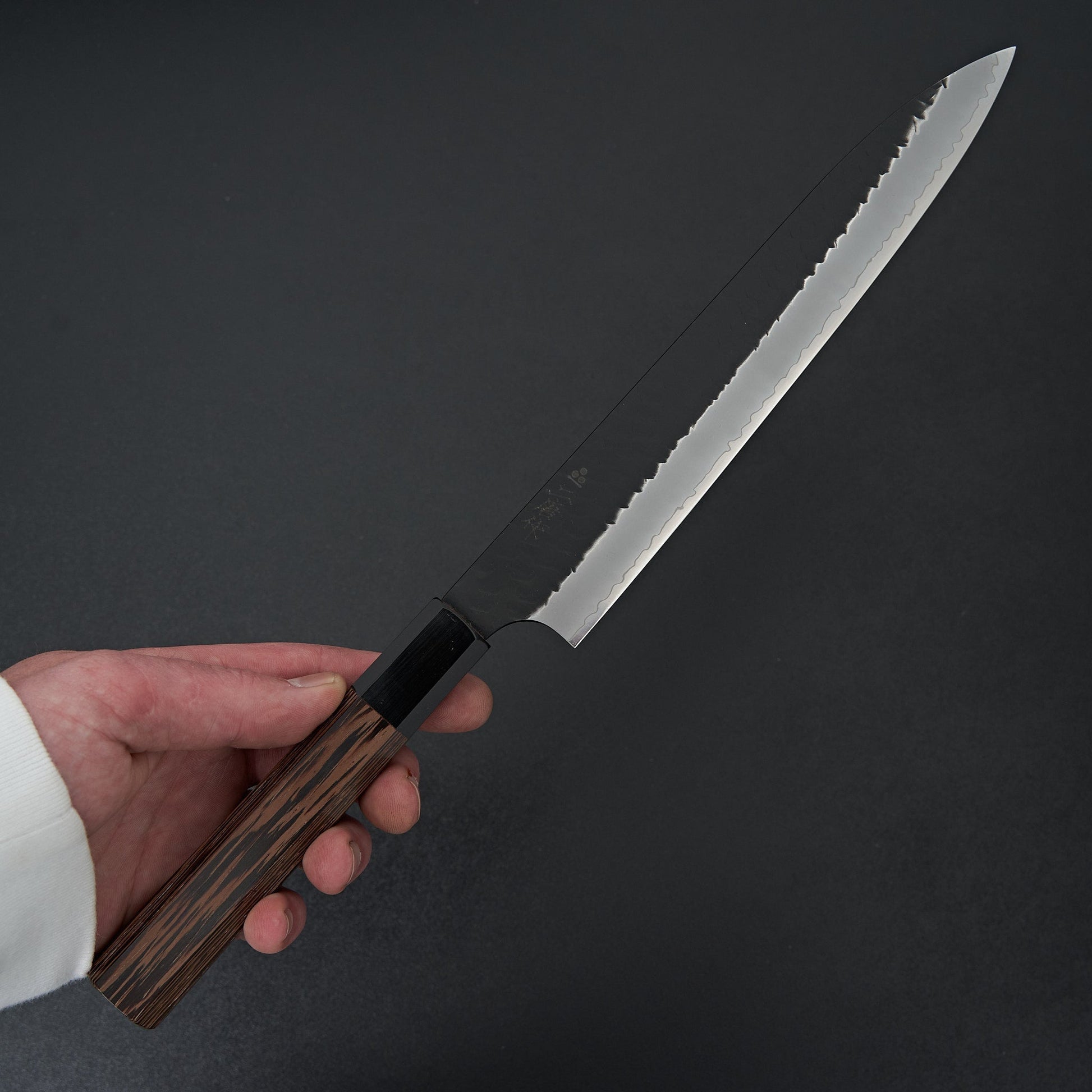 Nigara Hamono SG2 Kurouchi Tsuchime Sujihiki 240mm