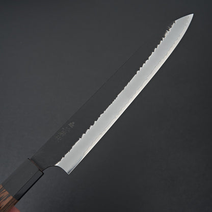 Nigara Hamono SG2 Kurouchi Tsuchime Sujihiki 240mm