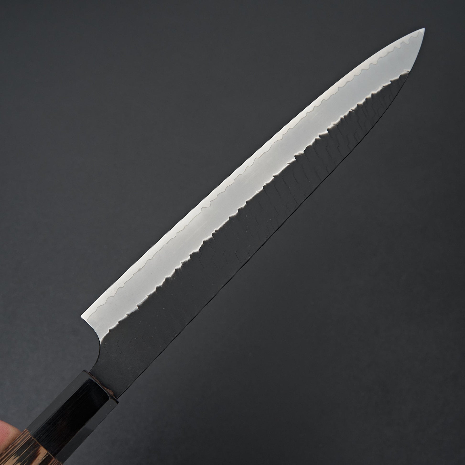 Nigara Hamono SG2 Kurouchi Tsuchime Sujihiki 240mm