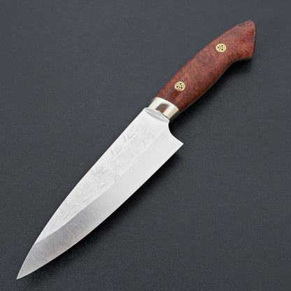 Saji SRS13 Diamond Tsuchime Petty 130 Karin Handle