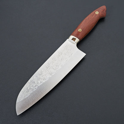 Saji SRS13 Diamond Tsuchime Santoku 180mm Karin Handle