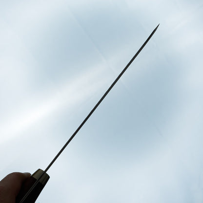 Saji SRS13 Diamond Tsuchime Santoku 180mm Karin Handle