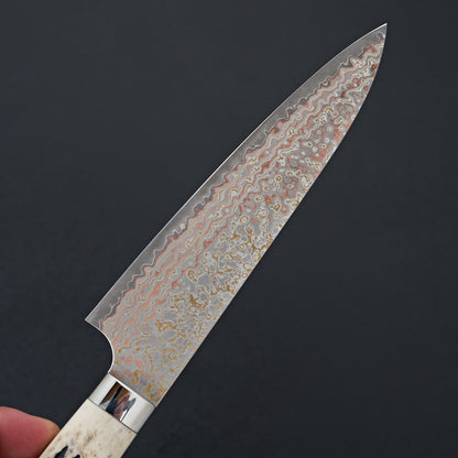 Saji Yushoku Damascus Gyuto 180mm