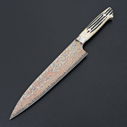 Saji Yushoku Damascus Gyuto 210mm