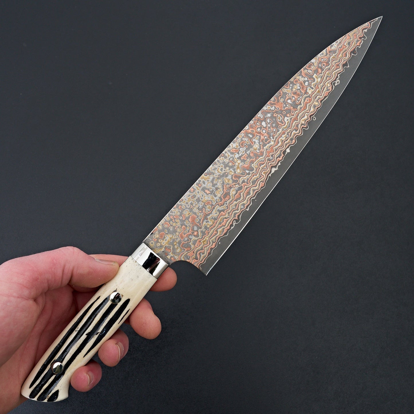 Saji Yushoku Damascus Gyuto 210mm