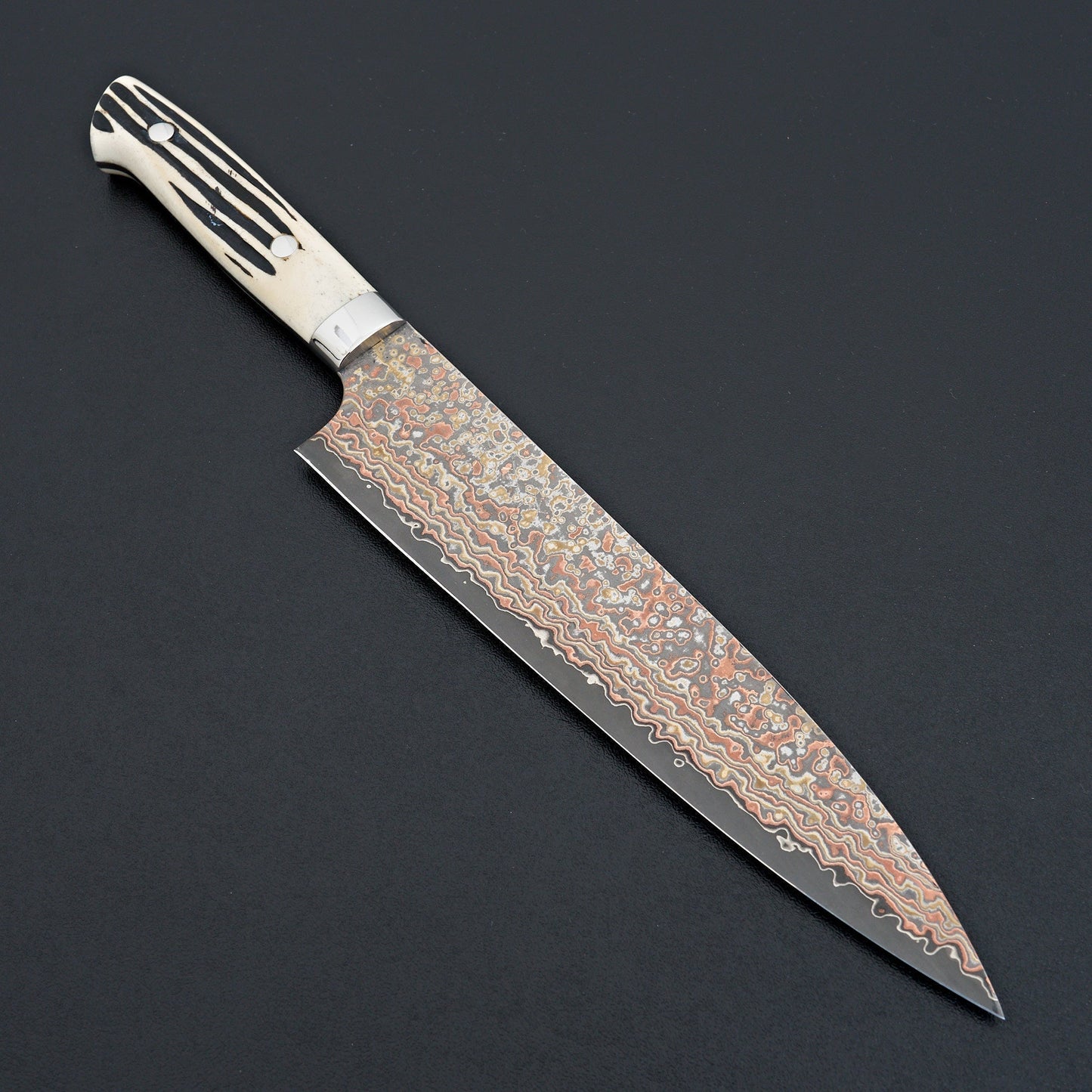 Saji Yushoku Damascus Gyuto 210mm