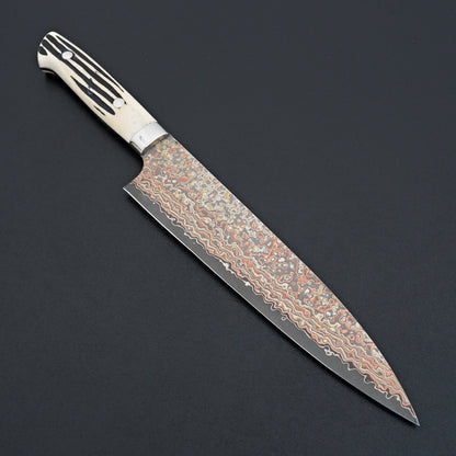 Saji Yushoku Damascus Gyuto 210mm
