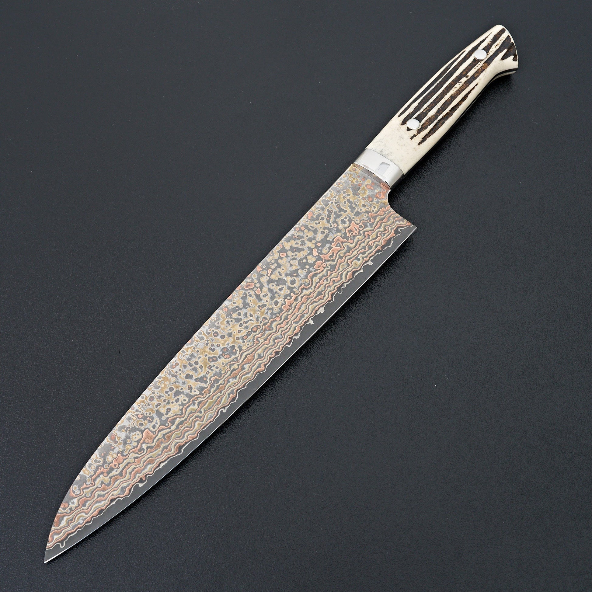 Saji Yushoku Damascus Gyuto 240mm