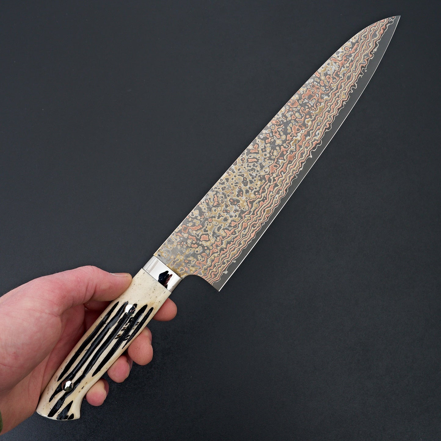 Saji Yushoku Damascus Gyuto 240mm