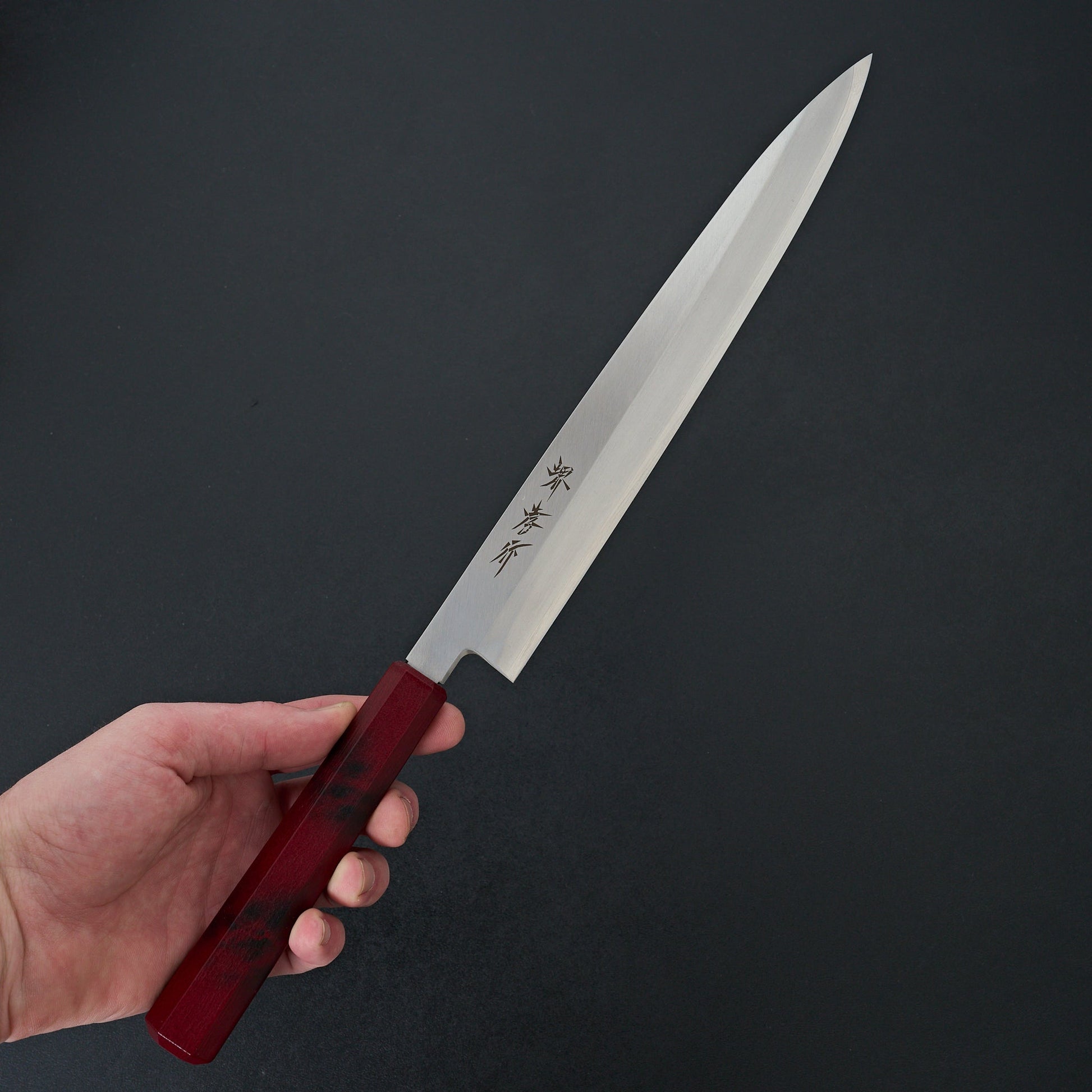 Sakai Takayuki Nanairo Red Tortoiseshell Yanagiba 270mm