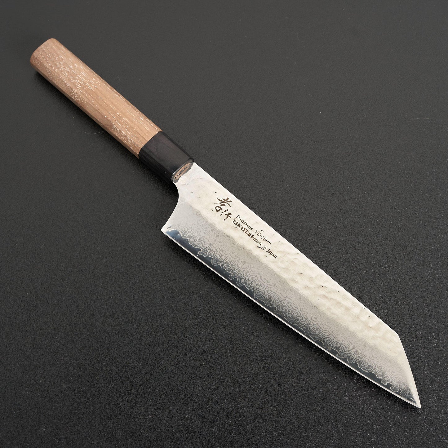 Sakai Takayuki Walnut 33 Layer Damascus Kengata 190mm