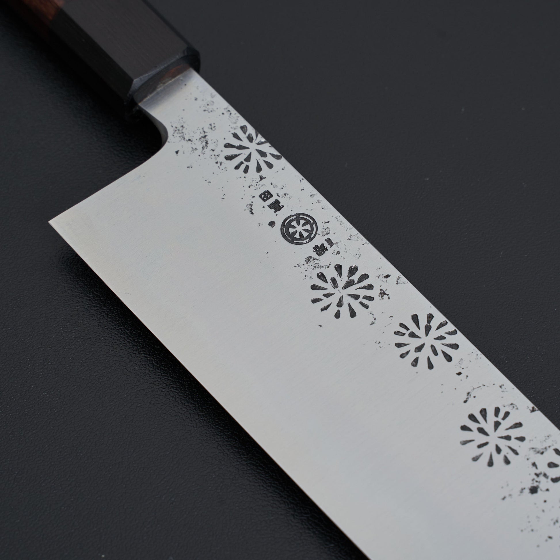 Takada No Hamono Hanabi Rosewood Nakiri 180mm