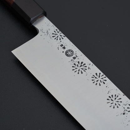 Takada No Hamono Hanabi Rosewood Nakiri 180mm