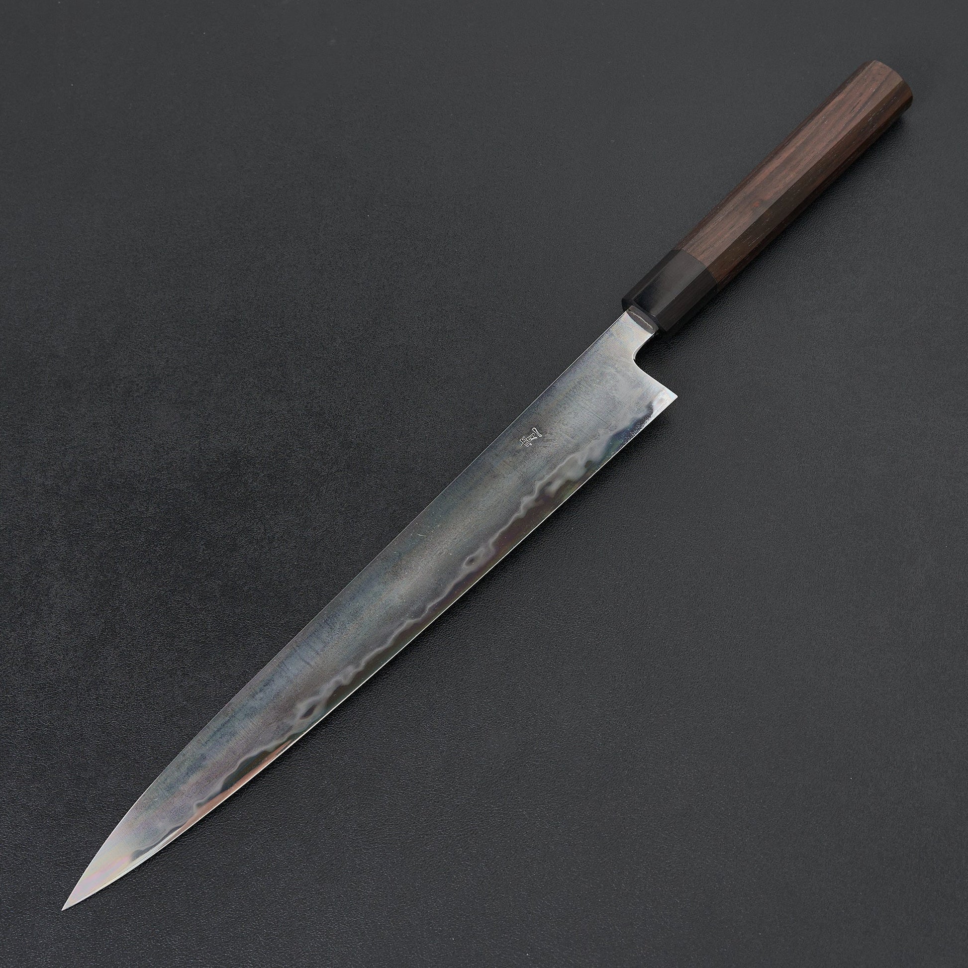 Takada no Hamono Suiboku Rosewood Blue #1 Sujihiki 300mm